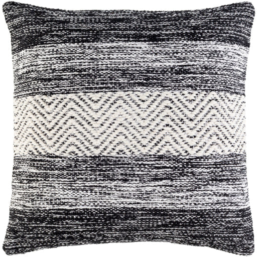 levi accent pillow black white cream IVL003-1818