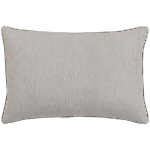 japanese floral lumbar pillow medium gray JA003-1818P