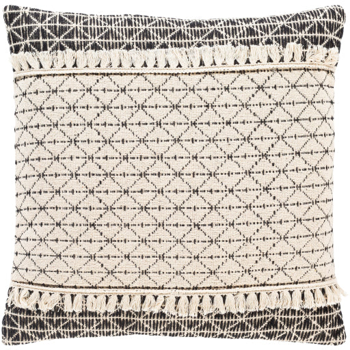 justine accent pillow black beige JTI001-1818