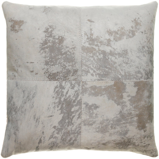 kansas accent pillow light gray charcoal KAA003-2020