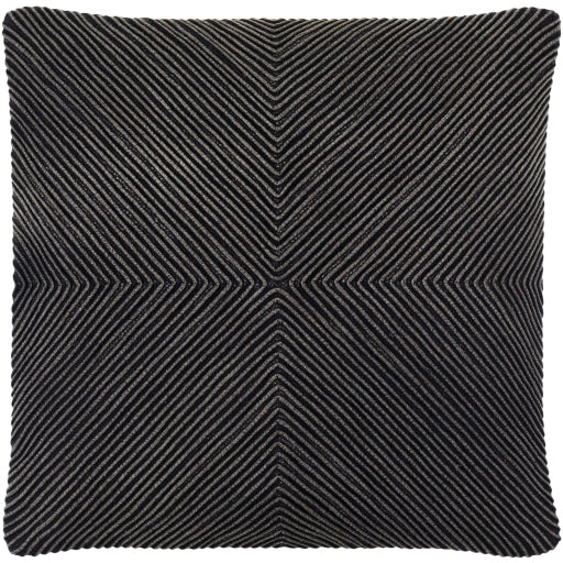 kohl accent pillow charcoal KOH001-1818D