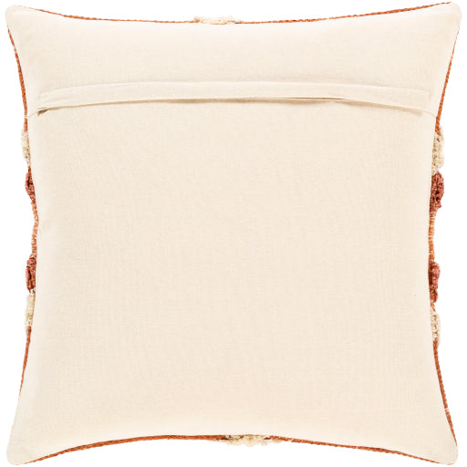 lycaon accent pillow burnt orange orange beige LCH003-1818D