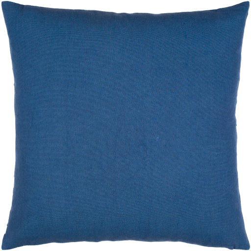 lachen lumbar pillow dark blue cream LHN001-2020D