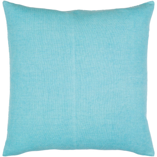 lachen lumbar pillow teal cream LHN006-2020