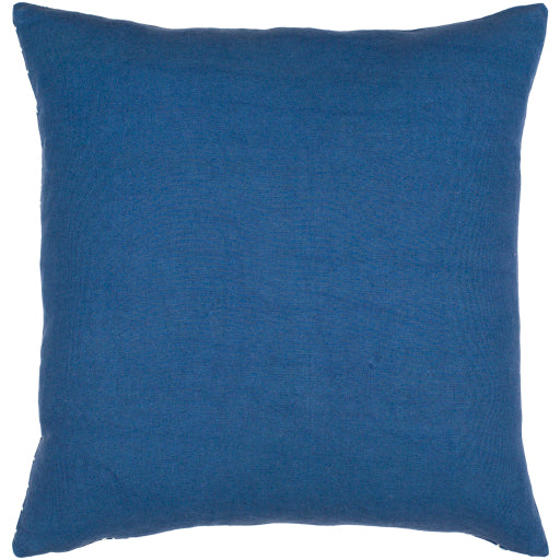 lachen lumbar pillow dark blue cream 1 LHN012-2020P