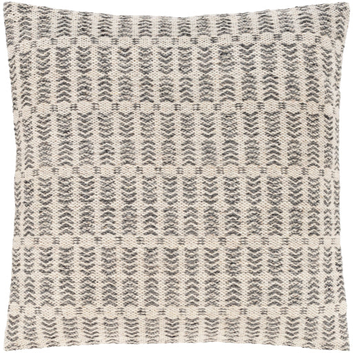 leif accent pillow charcoal ivory 1 LIF001-2020