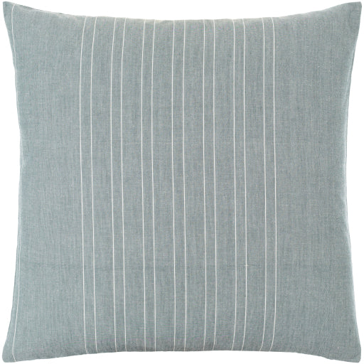 lakshmi accent pillow pale blue white LKM003-1818