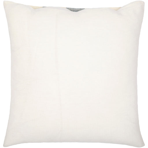 linen stripe buttoned accent pillow cream blue 1 