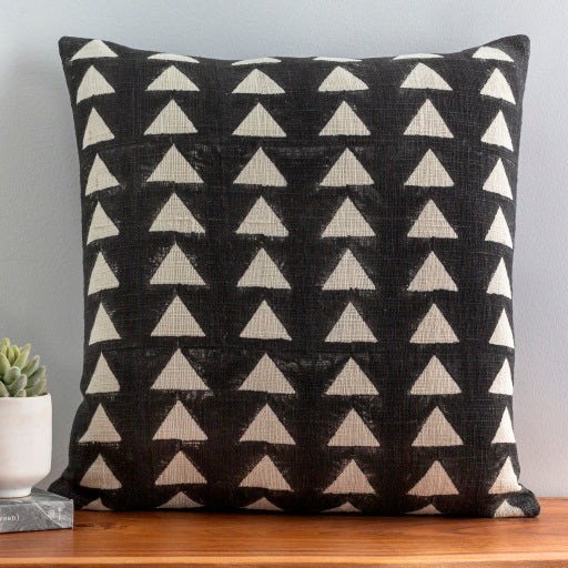 malian accent pillow black cream 1 