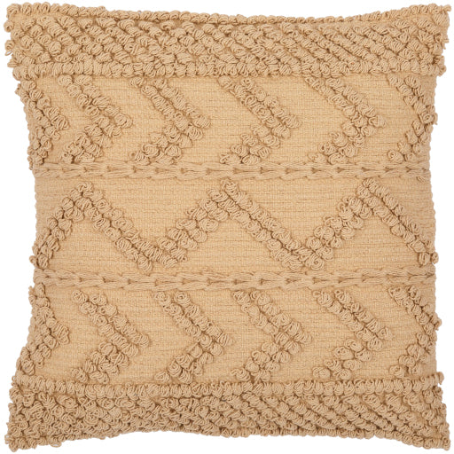 merdo accent pillow tan MDO011-1818