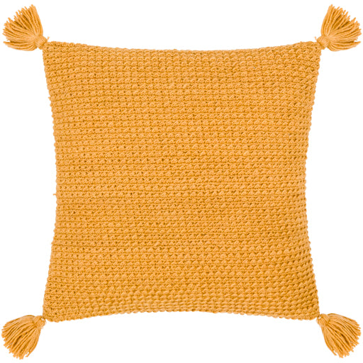 makrome accent pillow mustard MKO004-1818