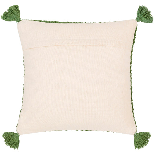 makrome accent pillow green MKO019-2020