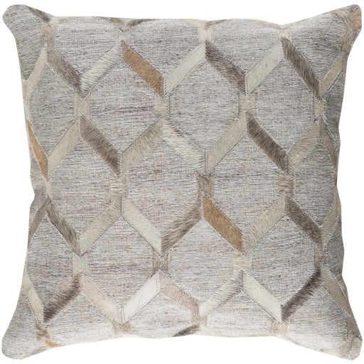 medora accent pillow light beige charcoal light gray MOD003-2020