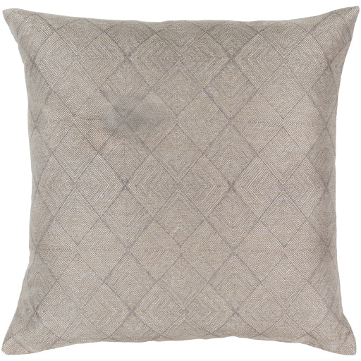 messina accent pillow slate metallic gold MSA002-1818