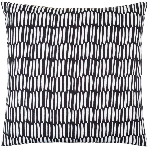 milwaukee accent pillow white black MWK002-1818