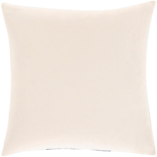 moza accent pillow navy taupe MZA003-1818D