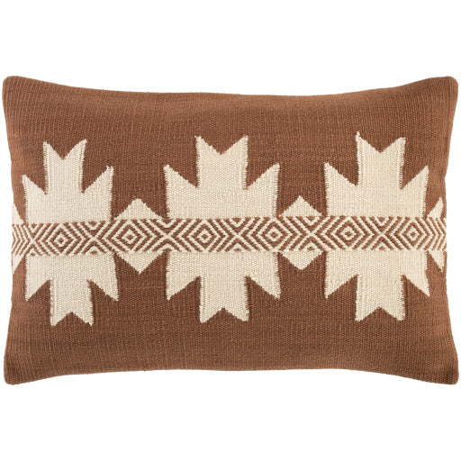 andrea lumbar pillow brown cream NDR004-2214