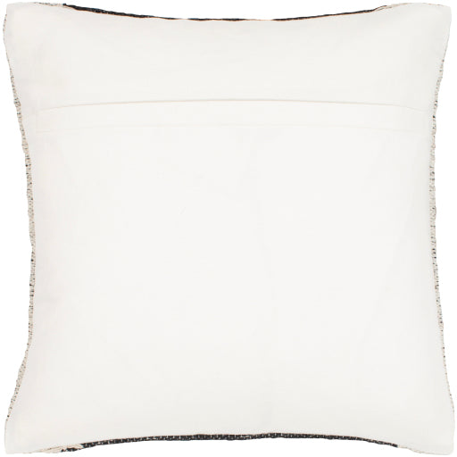 niko accent pillow black off white ivory NKO001-2020D