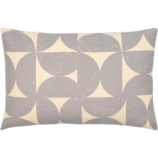 natur accent pillow medium gray NTR001-1818D