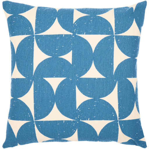 natur accent pillow dark blue light beige 2 NTR003-1818