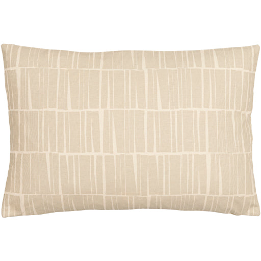 natur accent pillow tan light beige 1 NTR007-1818D