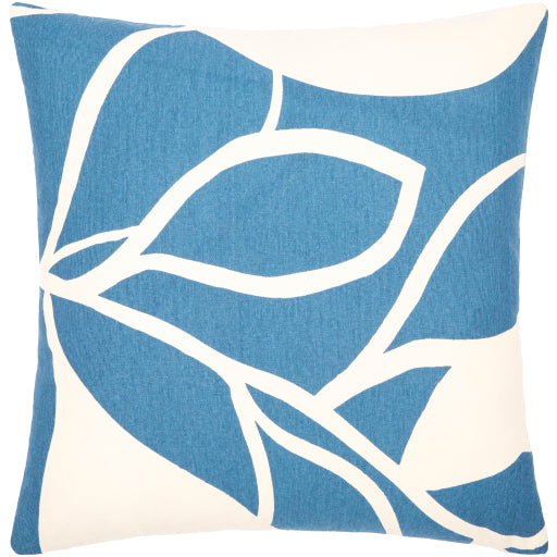 natur accent pillow dark blue light beige NTR013-2020D