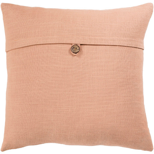 penelope accent pillow dusty coral PLP008-1818