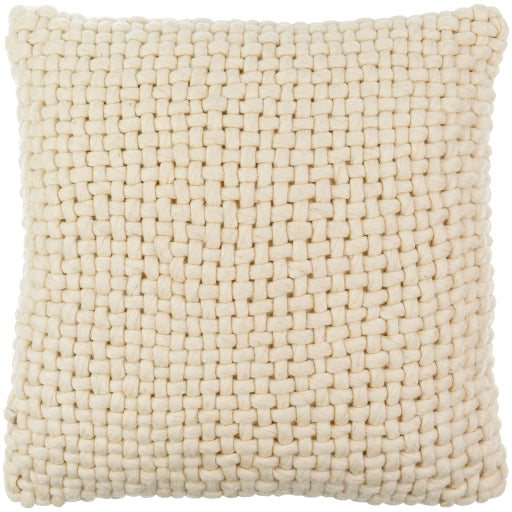 pansy accent pillow light beige PNY001-1818