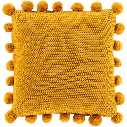 pomtastic accent pillow mustard POM001-1818