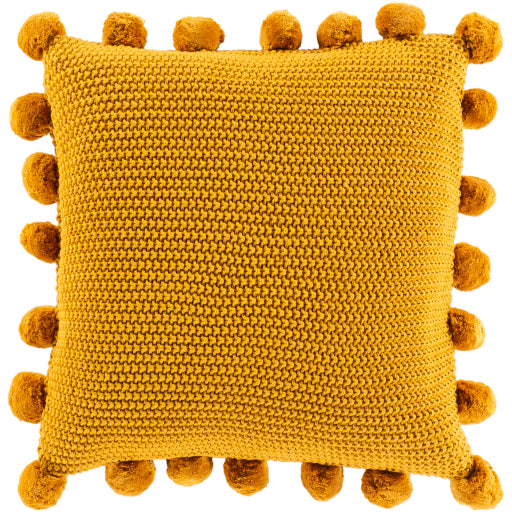 pomtastic accent pillow mustard POM001-2020