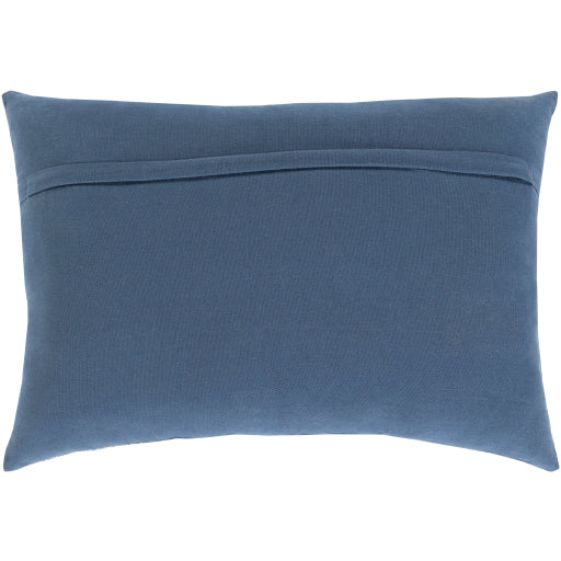 porcha lumbar pillow dark blue dusty sage white PRC002-1624P