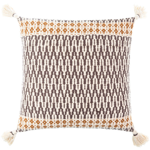 provo accent pillow light biege brown mustard PRV001-1818