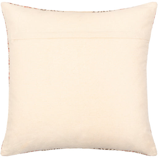 prisha accent pillow rose dark brown light beige PSH003-2020D