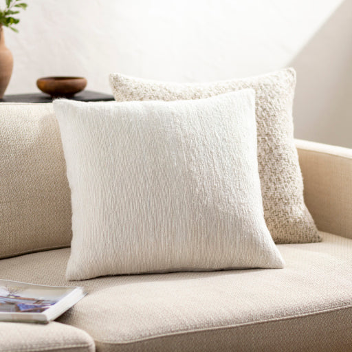 quinby accent pillow white QUB001-2020D