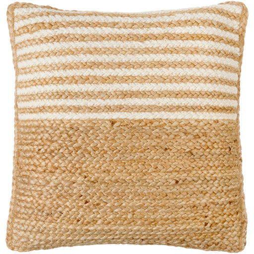 raipur accent pillow tan light beige RPU001-1818