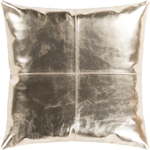 ritz accent pillow metallic gold RTZ001-1818