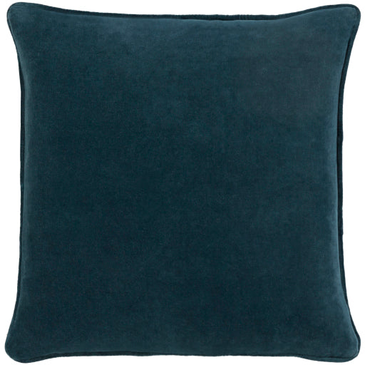 safflower accent pillow dark blue SAFF7195-1818D