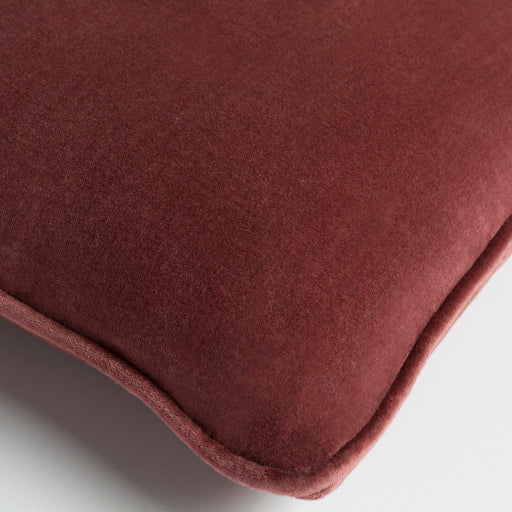 safflower accent pillow dark red SAFF7197-1818P