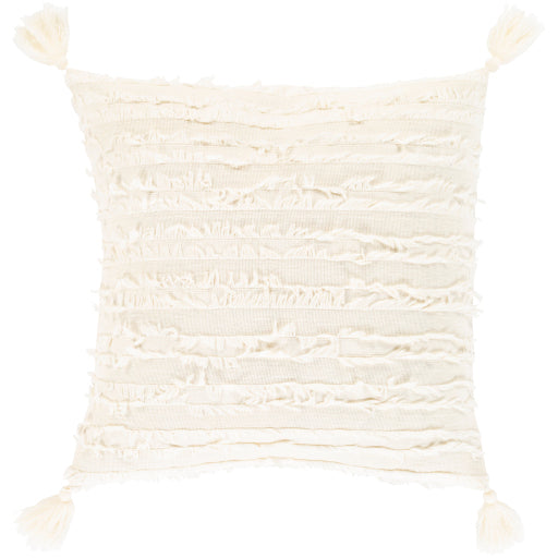 sereno accent pillow ivory SEN001-2020