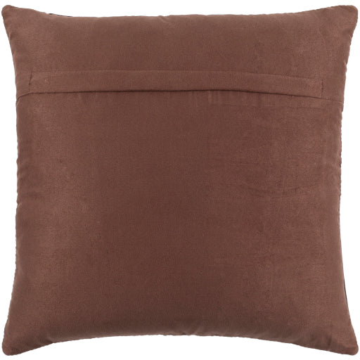 sheffield accent pillow dark brown SFD001-2222P