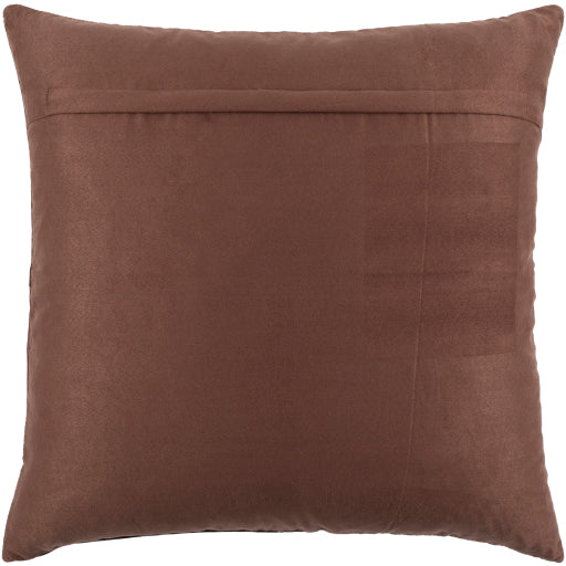 sheffield accent pillow dark brown SFD001-2222D