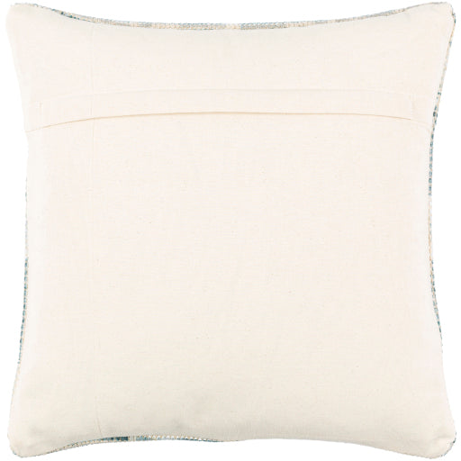 samsun accent pillow teal dusty sage wheat cream SMU003-2020D