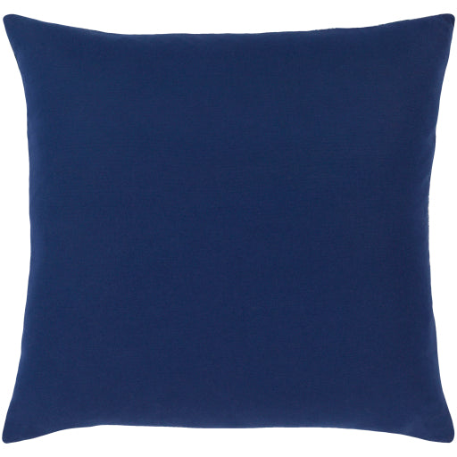 sanya bay accent pillow navy ivory ink blue 1 SNY002-1818D