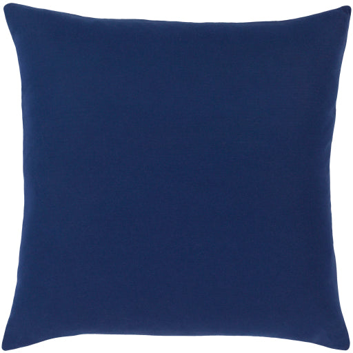 sanya bay accent pillow navy ivory ink blue SNY003-1818D