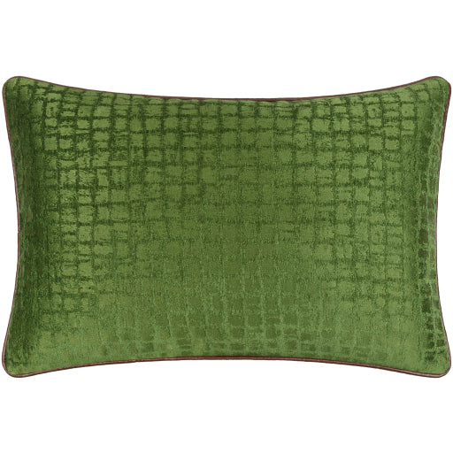 tambi pillows lumbar pillow grass green dark green dark brown TBI005-1320