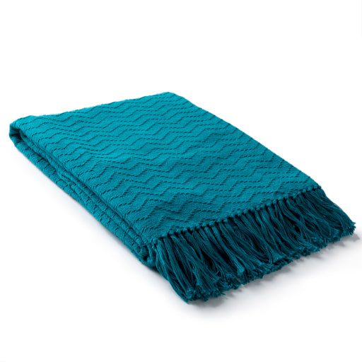 thelma throw aqua THM6005-5060