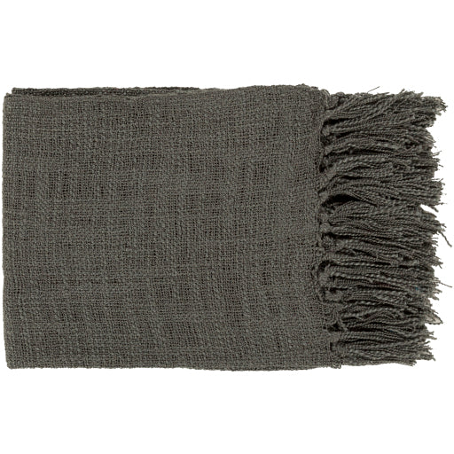 tilda throw charcoal TID003-5951