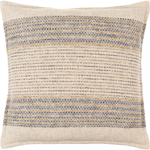 vendela accent pillow tan beige charcoal VED001-1818