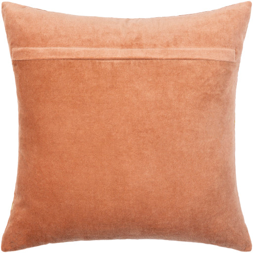 velvet sparkle accent pillow mauve metallic gold VSP001-2020