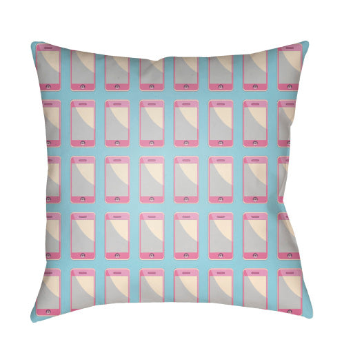 warhol outdoor pillow cream lilac ice blue fuchsia lavender WA007-2222